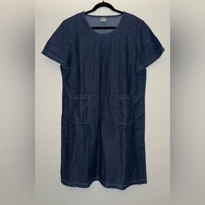 BLAIR women’s denim dress Sz L✨